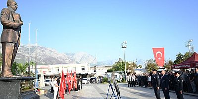 Büyük Önder Kemer’de anıldı