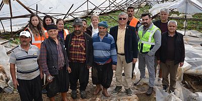 Büyükşehir Alanyalı üreticilerin yaralarını sarıyor