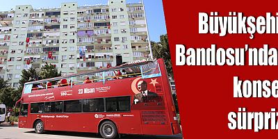 Büyükşehir Bandosu’ndan konser sürprizi