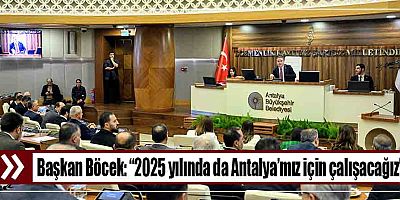 Büyükşehir Belediye Meclisi 2025 yılının ilk toplantısını yaptı