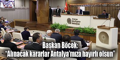 Büyükşehir Belediye Meclisi yılın ilk toplantısını yaptı