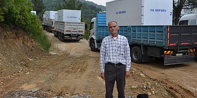 Büyükşehir Belediyesi Akçatı’nın su sorununu çözüyor