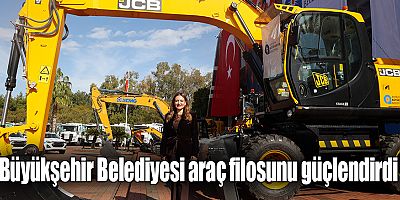 Büyükşehir Belediyesi araç filosunu güçlendirdi 