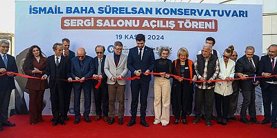 Büyükşehir Belediyesi İsmail Baha Sürelsan Sergi Salonu açıldı