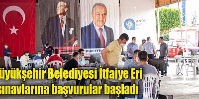 Büyükşehir Belediyesi İtfaiye Eri sınavlarına başvurular başladı