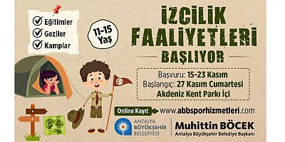 Büyükşehir Belediyesi izcilik faaliyetleri başlıyor