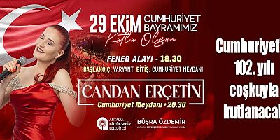Büyükşehir Belediyesi’nden Cumhuriyet Bayramı konseri