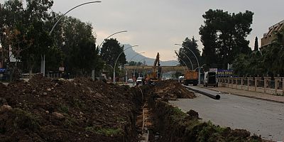 Büyükşehir Belediyesi’nden Kemer’de çalışma