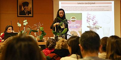 Büyükşehir Belediyesi'nden orkide bakımı eğitimi