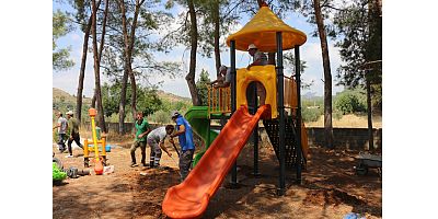 Büyükşehir Belediyesi’nden Serikli çocuklara oyun parkı