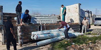 Büyükşehir Belediyesi’nden üreticiye sera naylonu desteği 