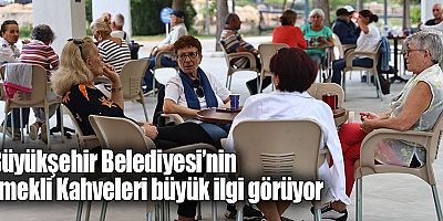 Büyükşehir Belediyesi’nin Emekli Kahveleri büyük ilgi görüyor