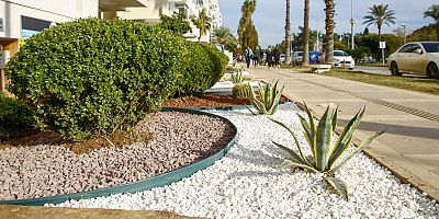 Büyükşehir Belediyesi şehri renklendiriyor