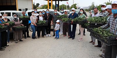 Büyükşehir çiftçilerin hizmetinde