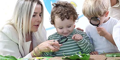 Büyükşehir çocukları ipekböceği ile tanıştırıyor