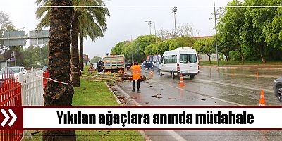 Büyükşehir’de 1200 personel fırtınada hazır bekledi