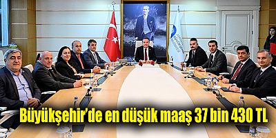 Büyükşehir’de işçileri sevindiren toplu sözleşme 