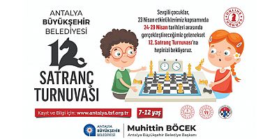 Büyükşehir’den 23 Nisan’da çevrimiçi satranç turnuvası