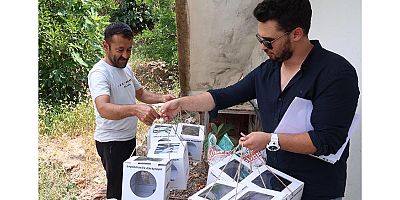 Büyükşehir’den 800 dekar araziye faydalı böcek desteği