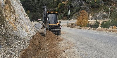 Büyükşehir’den Alanya’nın kırsal yollarına 