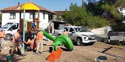 Büyükşehir’den Büyükköy Mahallesi’ne oyun parkı