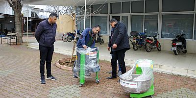 Büyükşehir’den Çakırlar’daki üreticilere makine hibesi