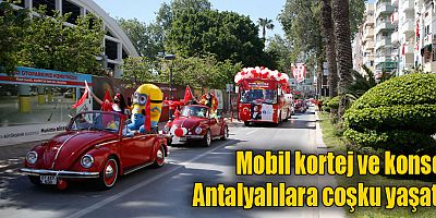 Büyükşehir’den dolu dolu 23 Nisan kutlaması