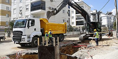 Büyükşehir’den Gebizli’de altyapı çalışması
