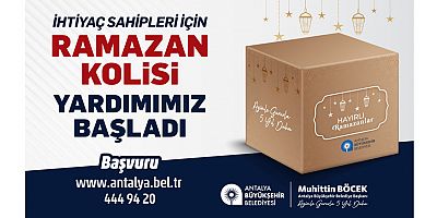 Büyükşehir’den ihtiyaç sahiplerine Ramazan gıda kolisi