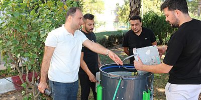 Büyükşehir’den Kemerli üreticilere ceviz soyma makinesi desteği
