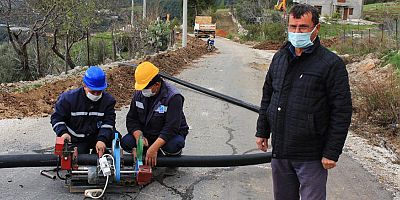 Büyükşehir’den Kumluca’da alt yapı çalışması