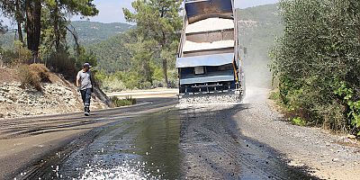 Büyükşehir’den Manavgat’ta asfalt çalışması 