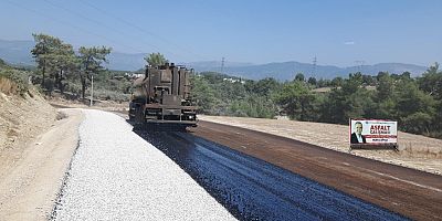 Büyükşehir’den Manavgat’ta asfalt seferberliği