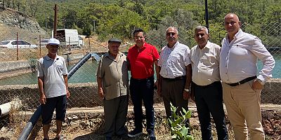 Büyükşehir’den Mavikentli çiftçilere sulama desteği