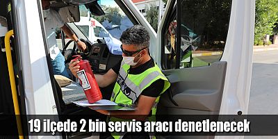 Büyükşehir’den öğrenci servislerine denetim