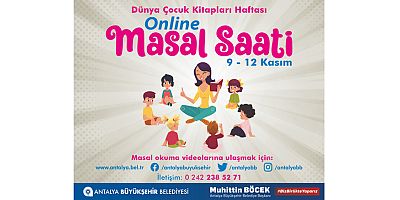 Büyükşehir’den Online Masal Saati Etkinliği