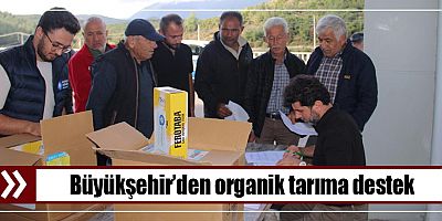Büyükşehir’den organik tarıma destek 