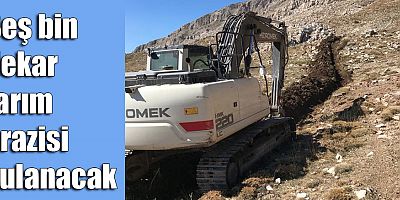 Büyükşehir’den tarımsal sulamaya büyük katkı