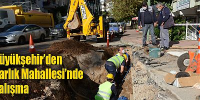 Büyükşehir’den Varlık Mahallesi’nde çalışma