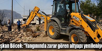 Büyükşehir’den yangın bölgesine büyük yatırım