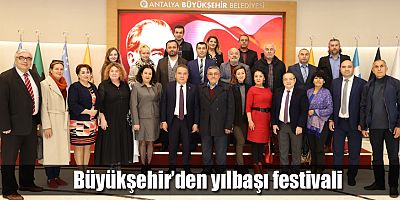 Büyükşehir’den yılbaşı festivali