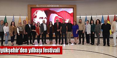 Büyükşehir’den yılbaşı festivali