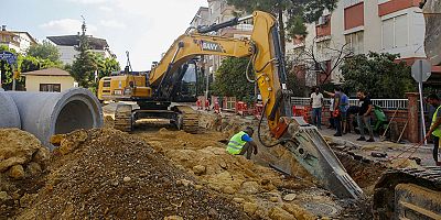 Büyükşehir’den Yükseliş’e yağmur suyu drenaj hattı