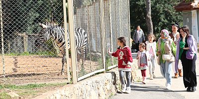 Büyükşehir Doğal Yaşam Parkı’na yoğun ilgi
