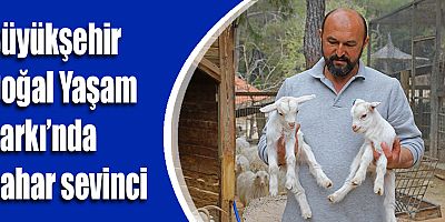 Büyükşehir Doğal Yaşam Parkı’nda bahar sevinci