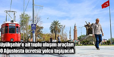 Büyükşehir’e ait toplu ulaşım araçları 30 Ağustosta ücretsiz yolcu taşıyacak