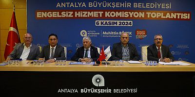 Büyükşehir Engelsiz Hizmet Komisyonu toplandı