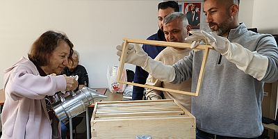 Büyükşehir’in arıcılık kurslarına yoğun ilgi