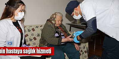 Büyükşehir’in Evde Sağlık Hizmeti ile yüzler gülüyor