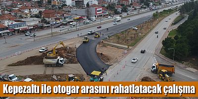 Büyükşehir’in kavşak düzenleme çalışmaları sürüyor